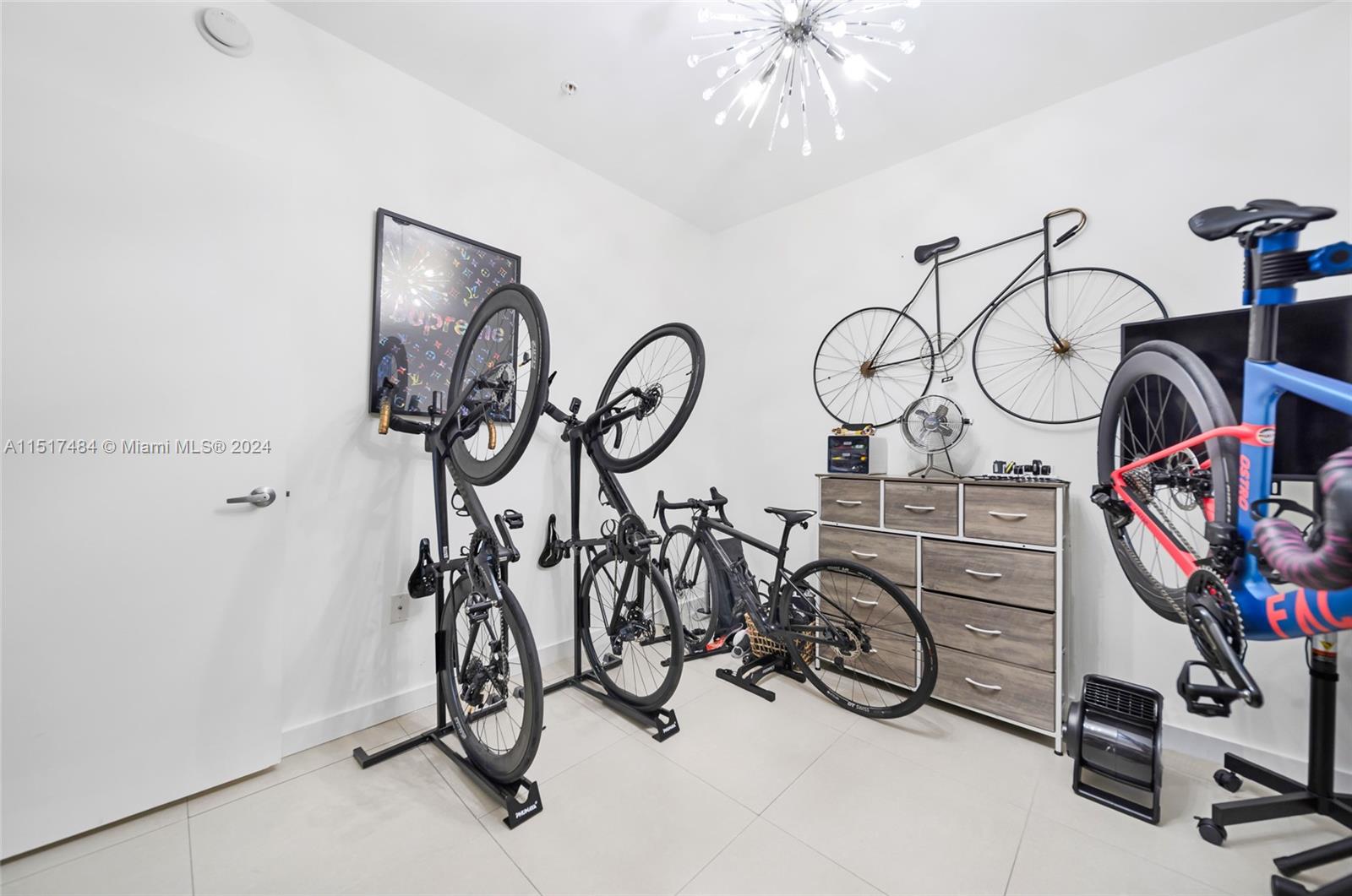 Renter presently using this room as an exercise room. Can be Den, Office or 3rd Bedroom. There is large closet in this room.