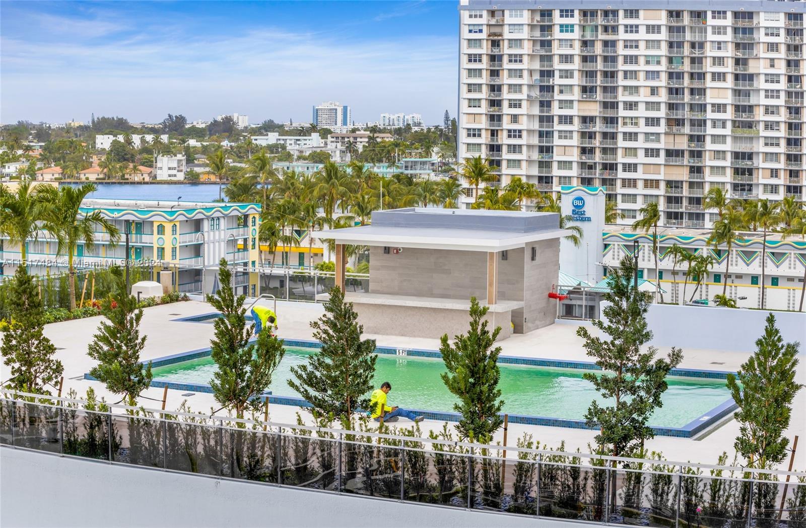 The Pool will be ready for use end of February. Waiting on Furniture to arrive