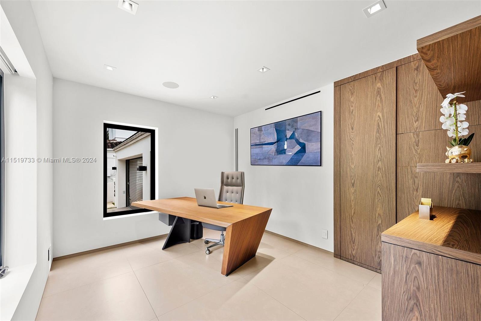 Lower Level Office or 4th Bedroom