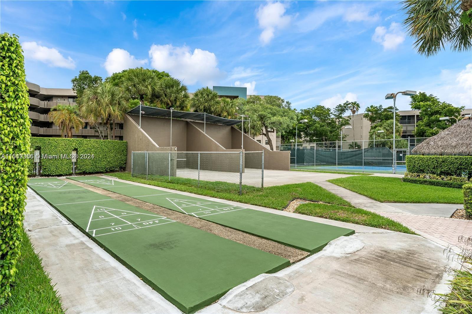 Shuffle Board & Racquet Ball Courts