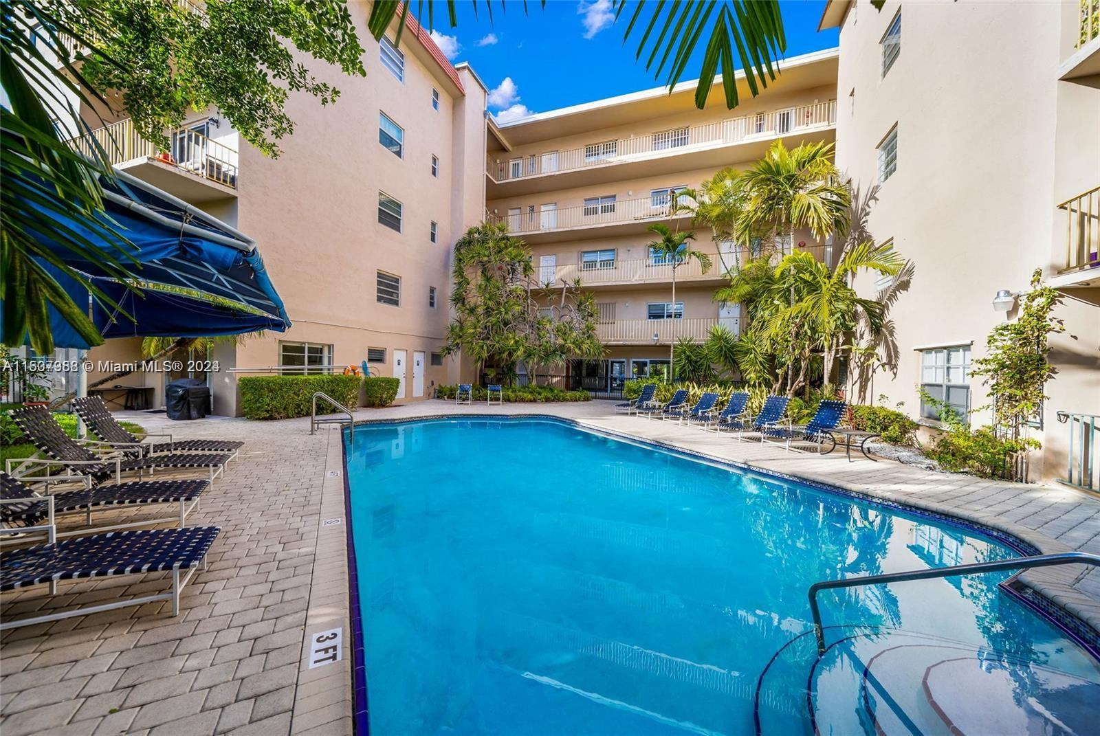 Price to sell !
This condo is located in a prime location, just a few blocks from restaurants, shopping and the beaches (.5 Miles). This condo bldg is well managed & has passed its 50 year recertification. 3rd floor, elevator, Spacious condo with 2 bed/ 2bath | balcony | storage | pool | Social room | Barbacue. 50-year recertification approved. Only 25 units.  
Best neighborhood near the best school (10)
As per the condo association NO renting during the first 2 years of Ownership. Then unit can be rented once per year. 1 assigned parking space + guest parking
Owner motivated.