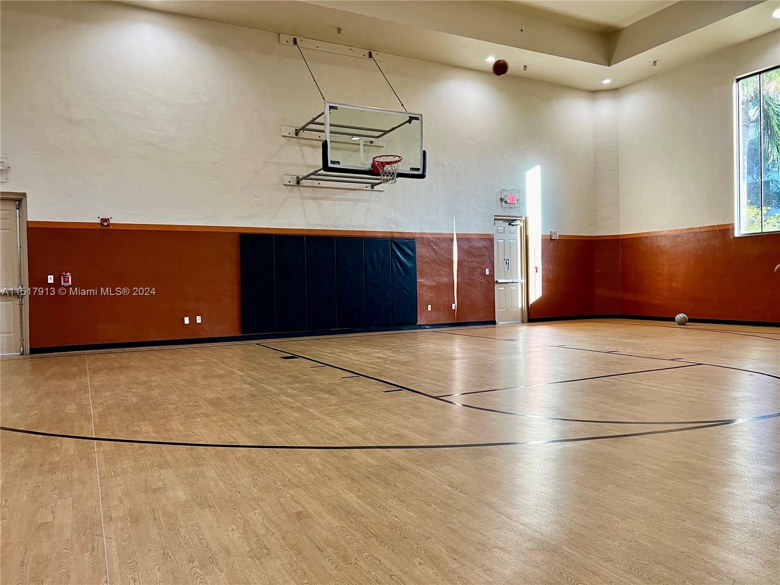 INDOOR BASKETBALL COURT