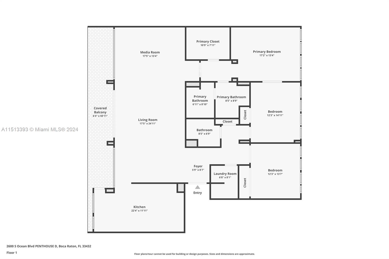 2600 Ocean Blvd, Boca Raton, FL, 33432 United States, 3 Bedrooms Bedrooms, ,2 BathroomsBathrooms,Residential,For Sale,Ocean Blvd,A11513393