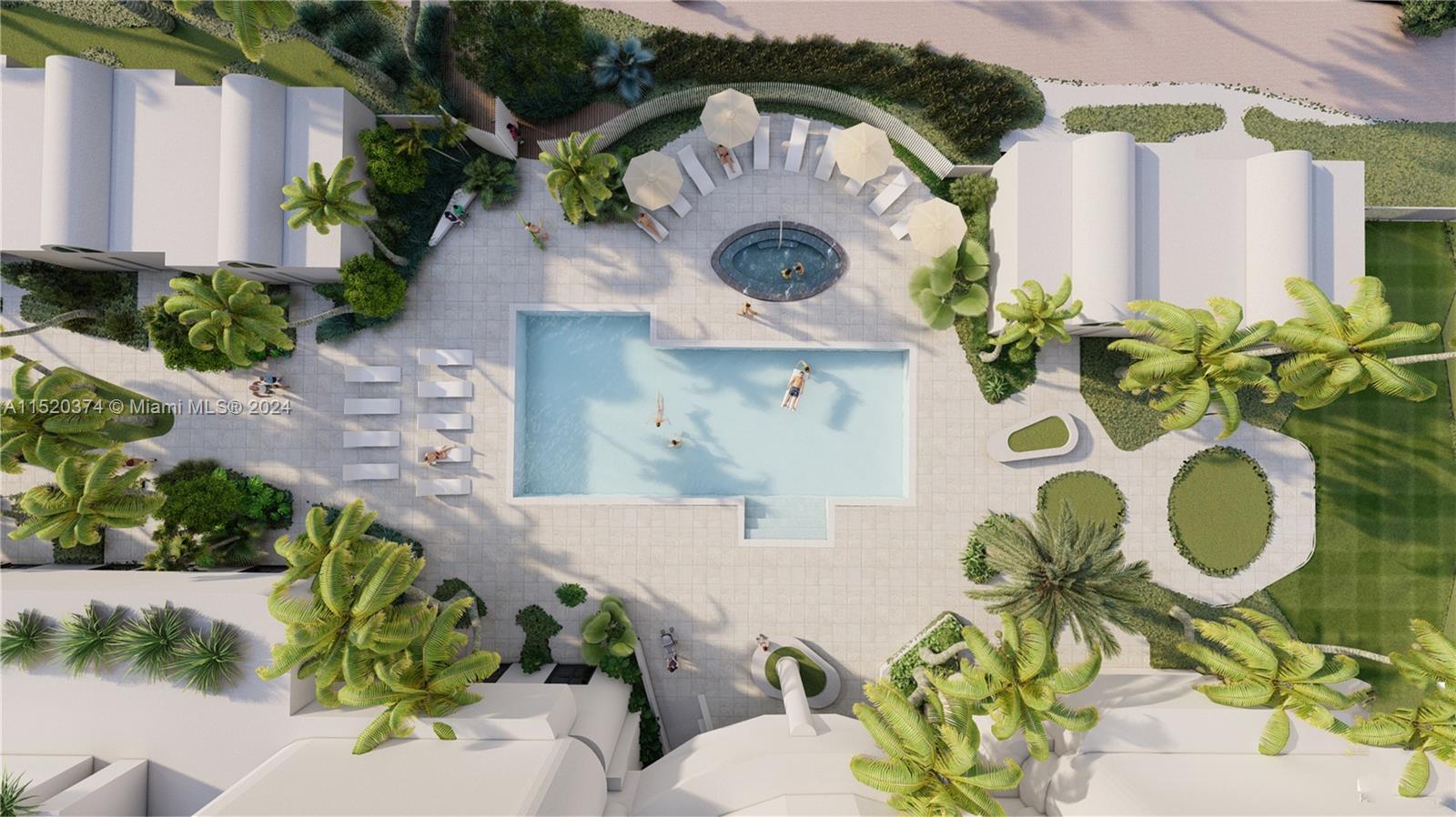 Rendering of pool - in progress