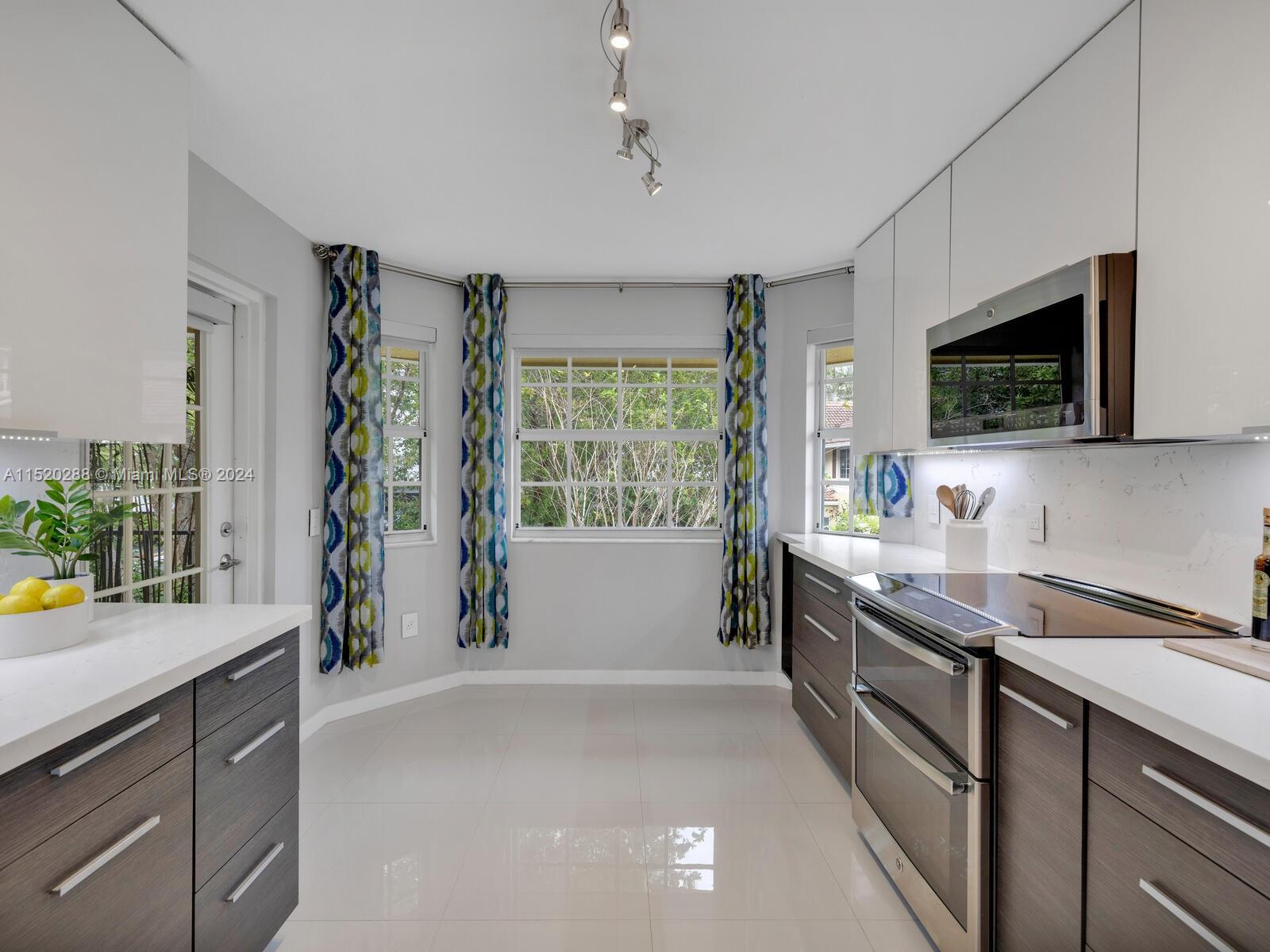 Kitchen Nook with Door to Covered Balcony