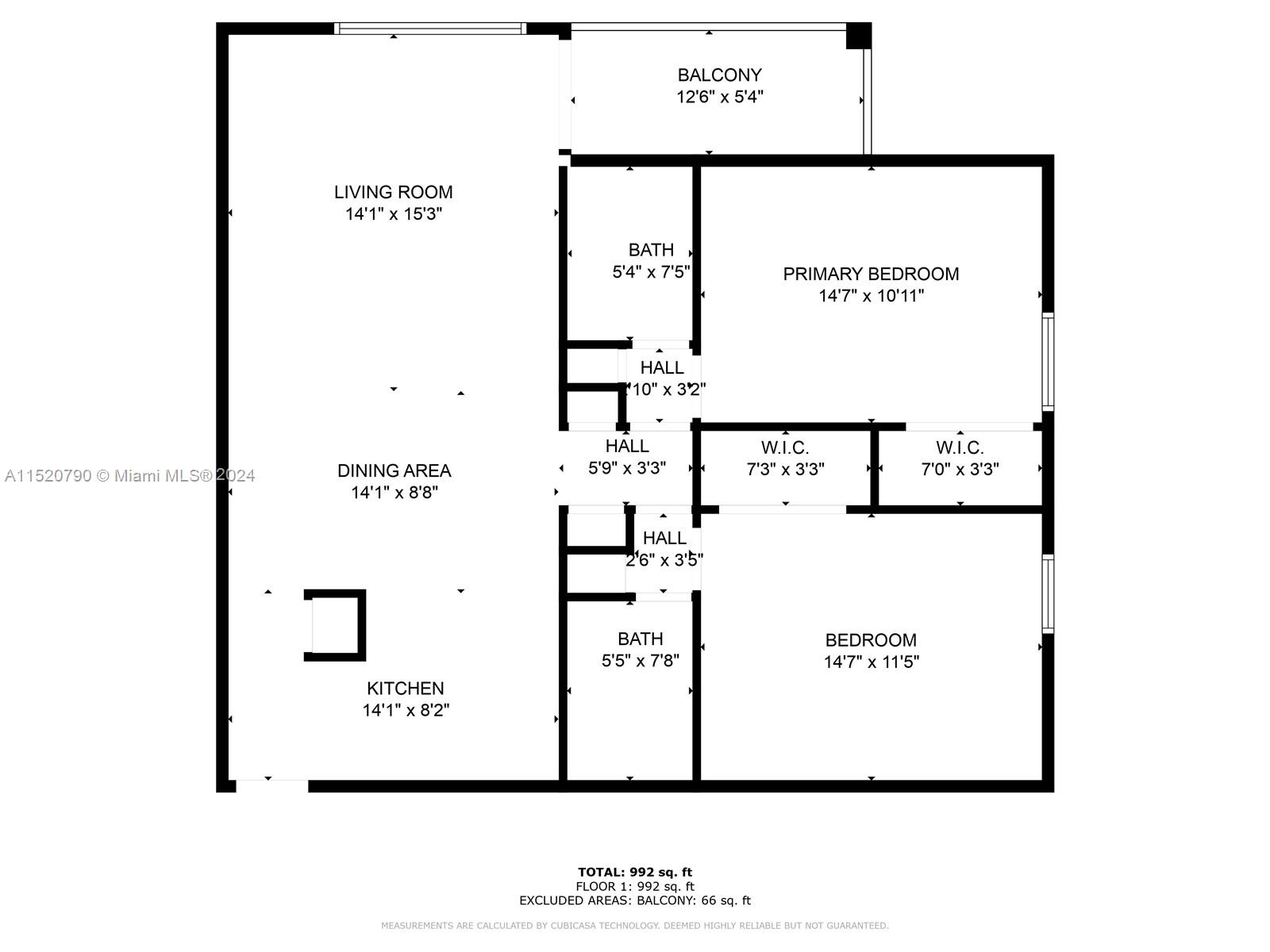 320 Park Dr, Miami, FL, 33172 United States, 2 Bedrooms Bedrooms, ,2 BathroomsBathrooms,Residential,For Sale,Park Dr,A11520790