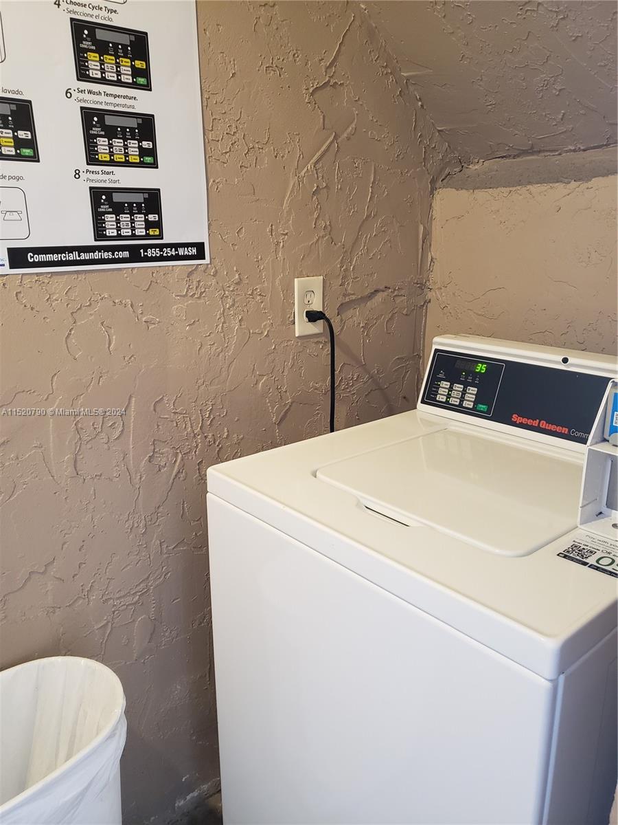 community laundry room