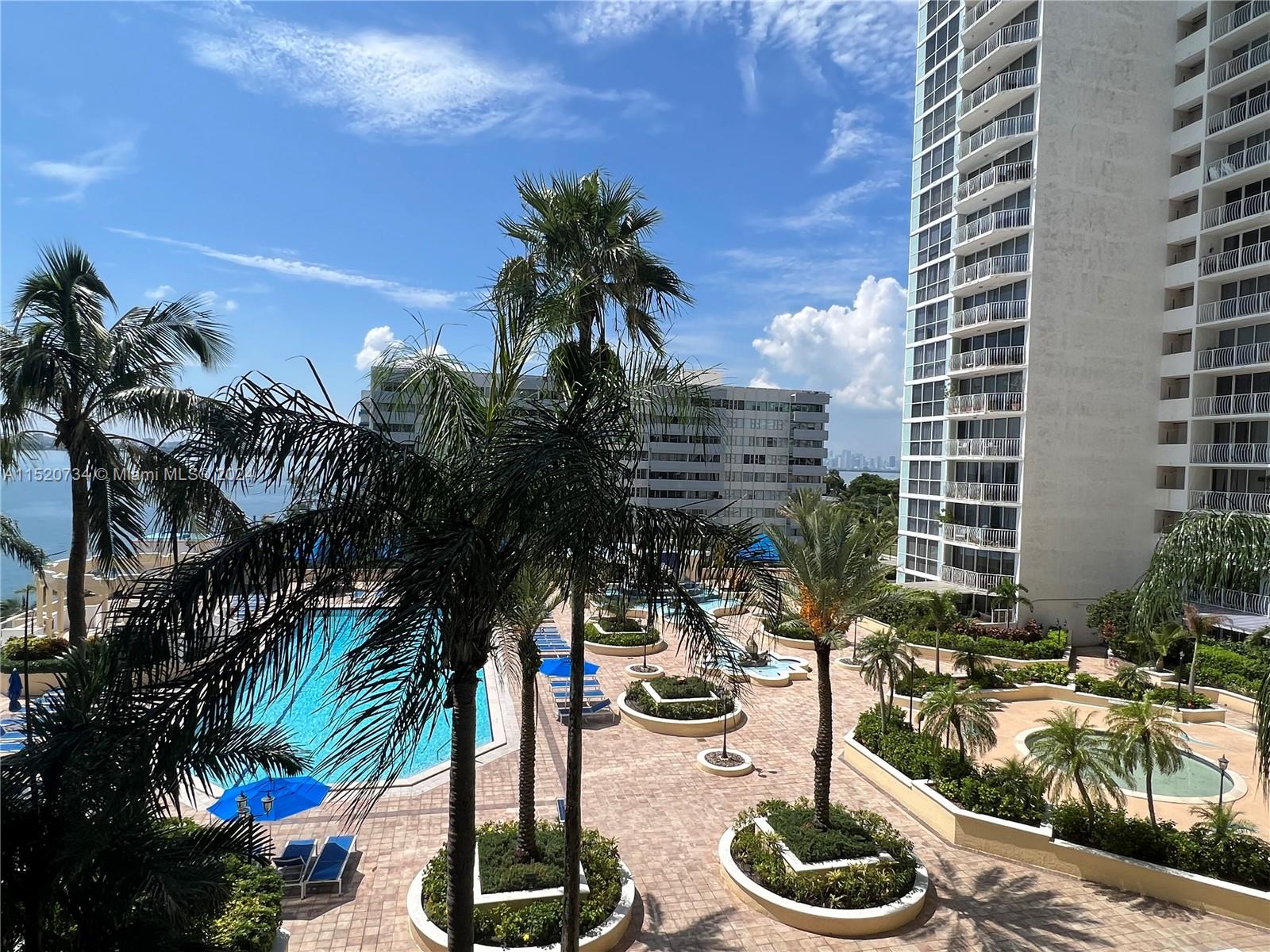 View. New pool and terrace