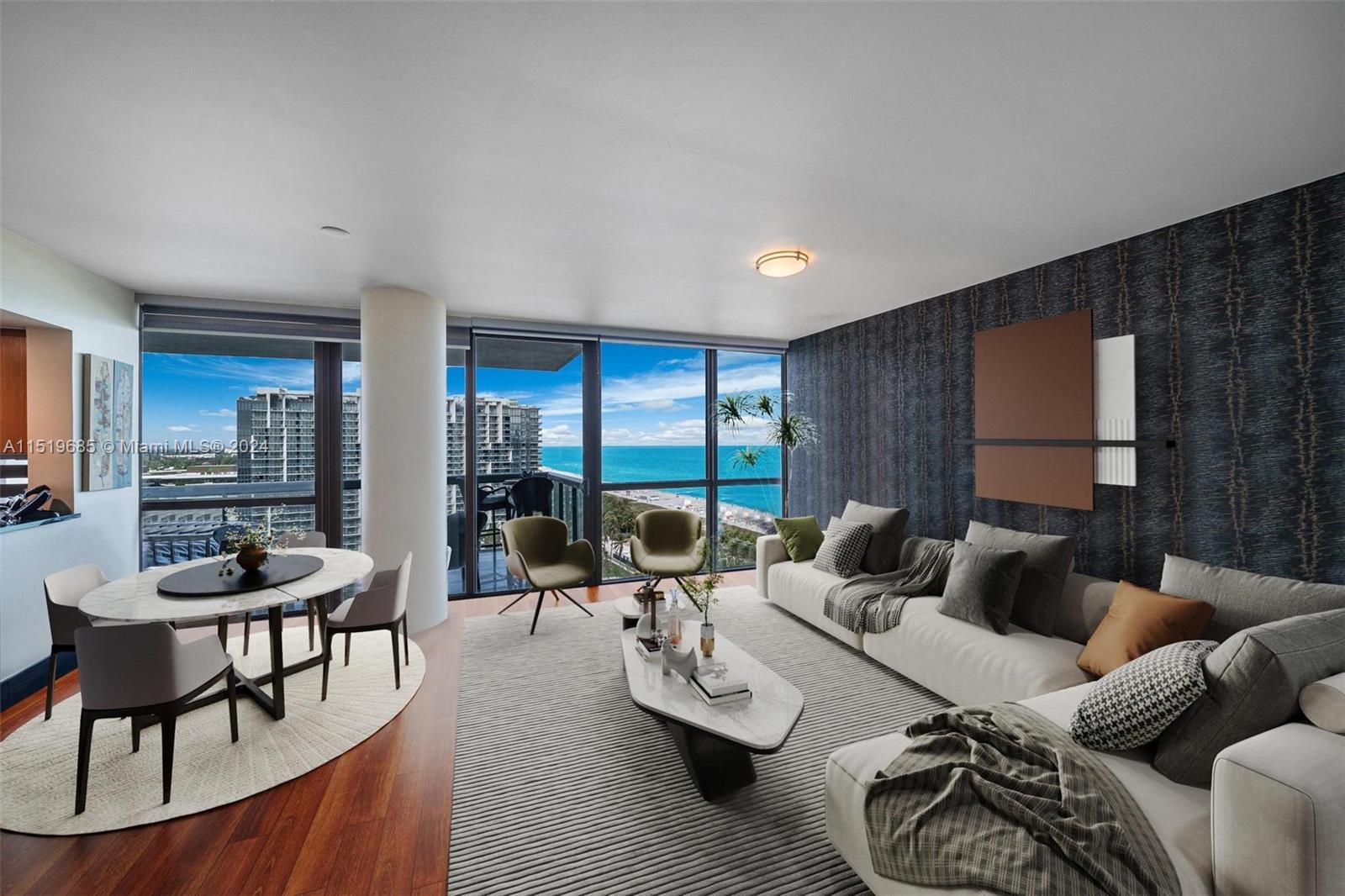 101 20th St 1905, Miami Beach, Florida 33139, 1 Bedroom Bedrooms, ,1 BathroomBathrooms,Residential,For Sale,101 20th St 1905,A11519685