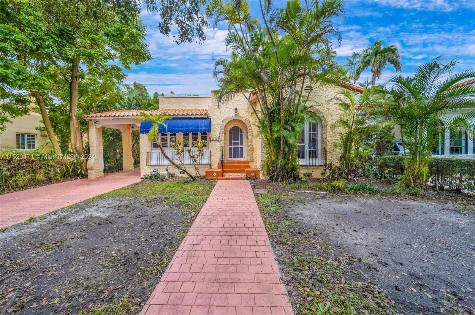 Uncover potential in this 3-bed, 2-bath single-family gem + 1 Bed / 1 Bath Guest House in the heart of Coral Gables. This historic home features 1,602 sq/ft in the main residence and 620 sq/ft in the Guest House. Situated on a 7,500 sq/ft lot, envision the possibilities to craft your dream home in this coveted location. Embrace the chance to reimagine and revitalize every corner. This canvas awaits your creative touch to restore it into a personalized sanctuary. Centrally located near all the shops, restaurants, major roads and highways. Don't miss out on this amazing opportunity to own a piece of history. PLEASE CLICK ON SHOWING TIME FOR SHOWING INSTRUCTIONS. MULTIPLE OFFERS RECEIVED. HIGHEST AND BEST ARE DUE BY 2-7-24 AT 11:59PM.