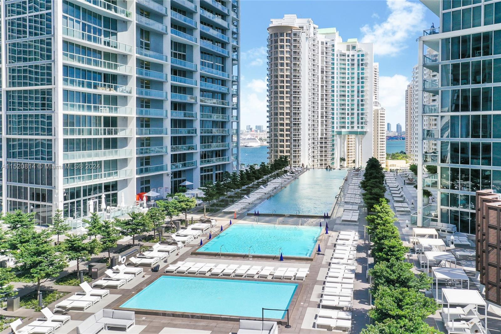 495 Brickell Ave BAY707, Miami, FL 33131, 2 Bedrooms Bedrooms, ,2 BathroomsBathrooms,Residential,For Sale,Brickell Ave,A11520814