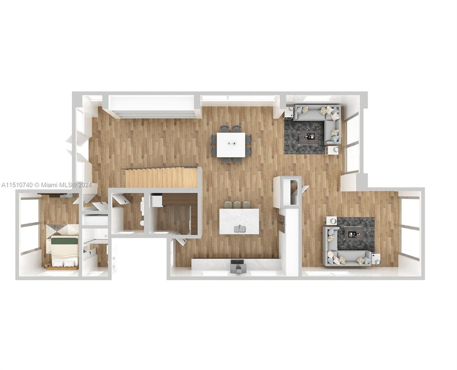 335 W 46th St, Miami Beach, Florida 33140, 4 Bedrooms Bedrooms, ,4 BathroomsBathrooms,Residential,For Sale,335 W 46th St,A11510740