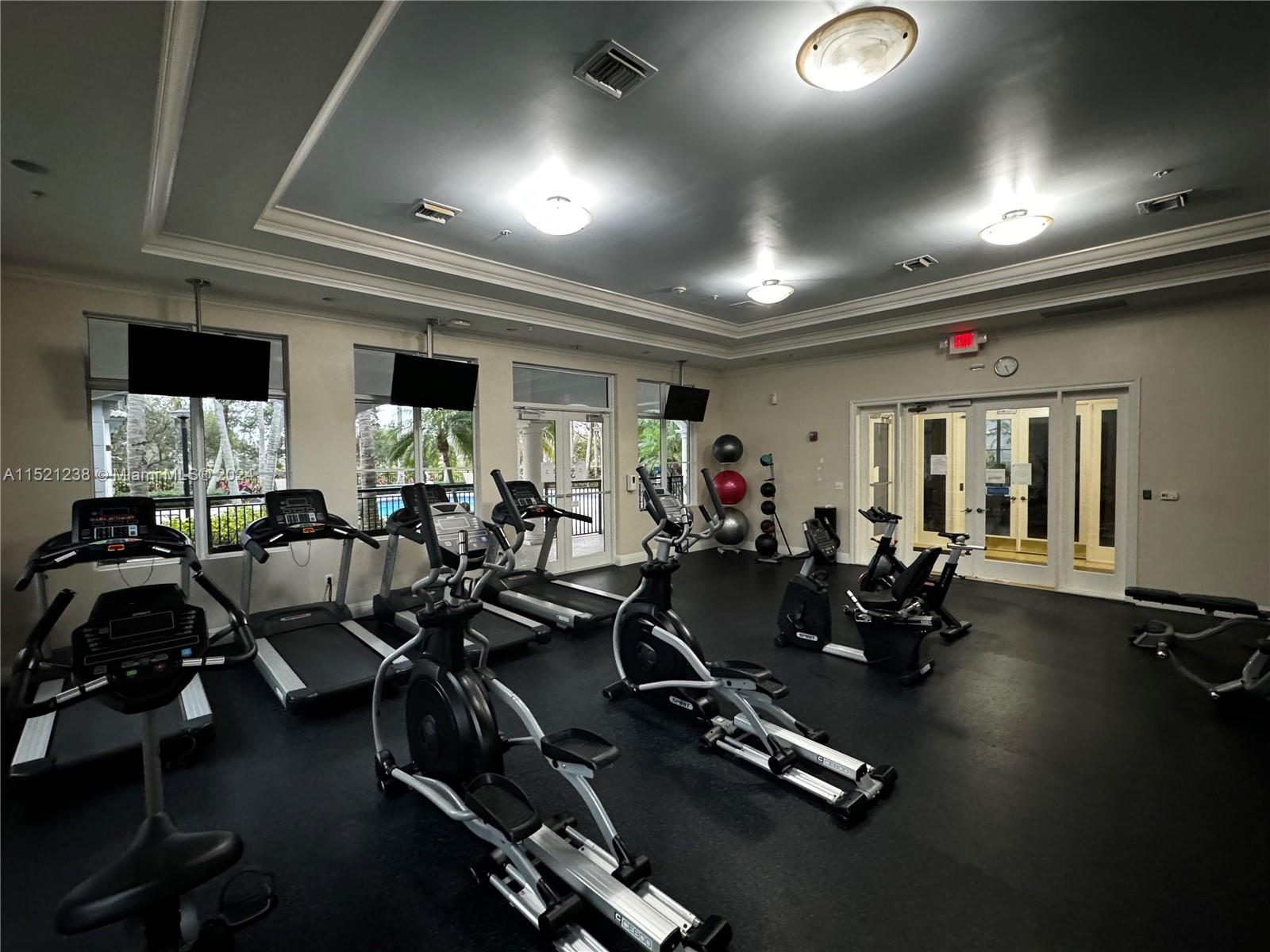 Resort-Style Gym