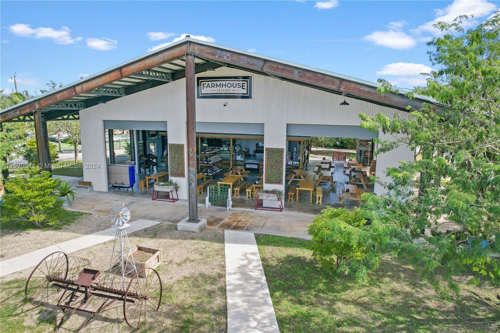 CONCRETE PATHWAYS THRU OUT THE 5 ACRES