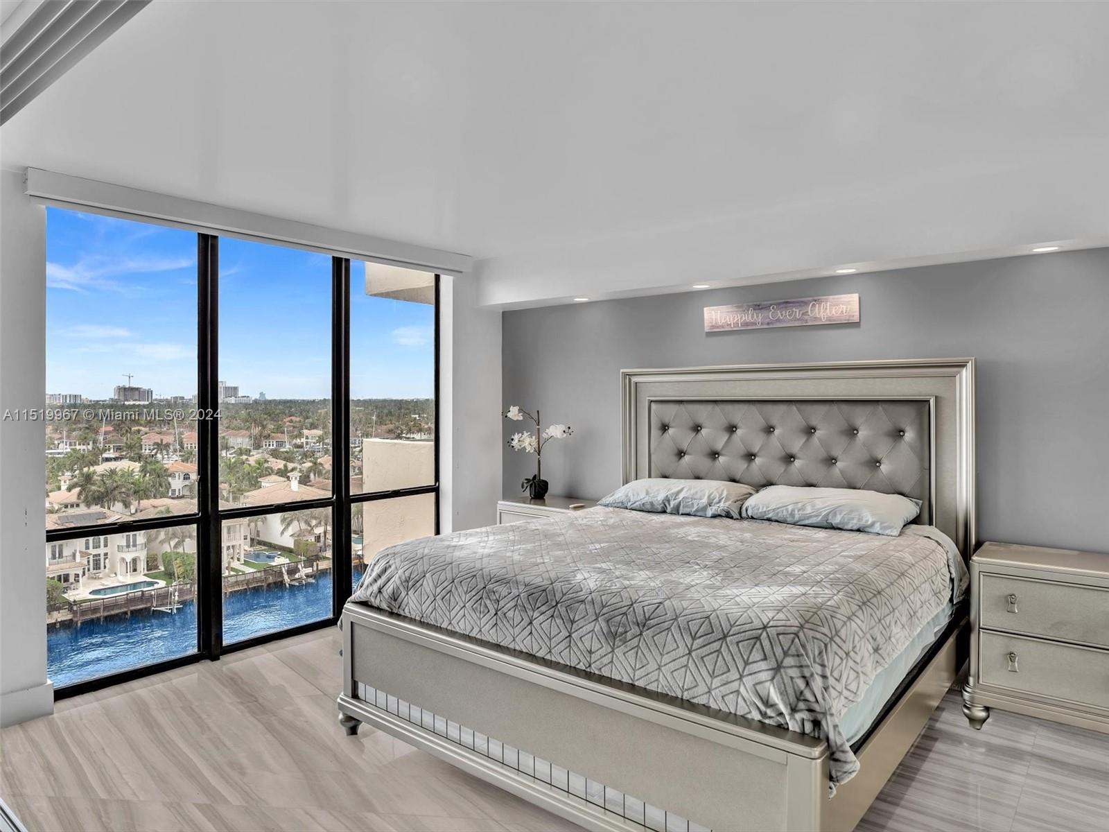 BEAUTIFUL AND LARGE SECOND BEDROOM WITH WATER VIEWS