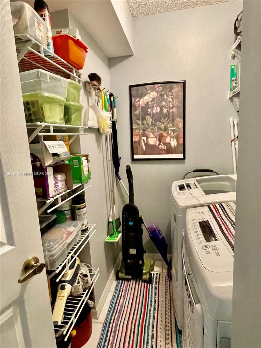 Storage in Laundry Room