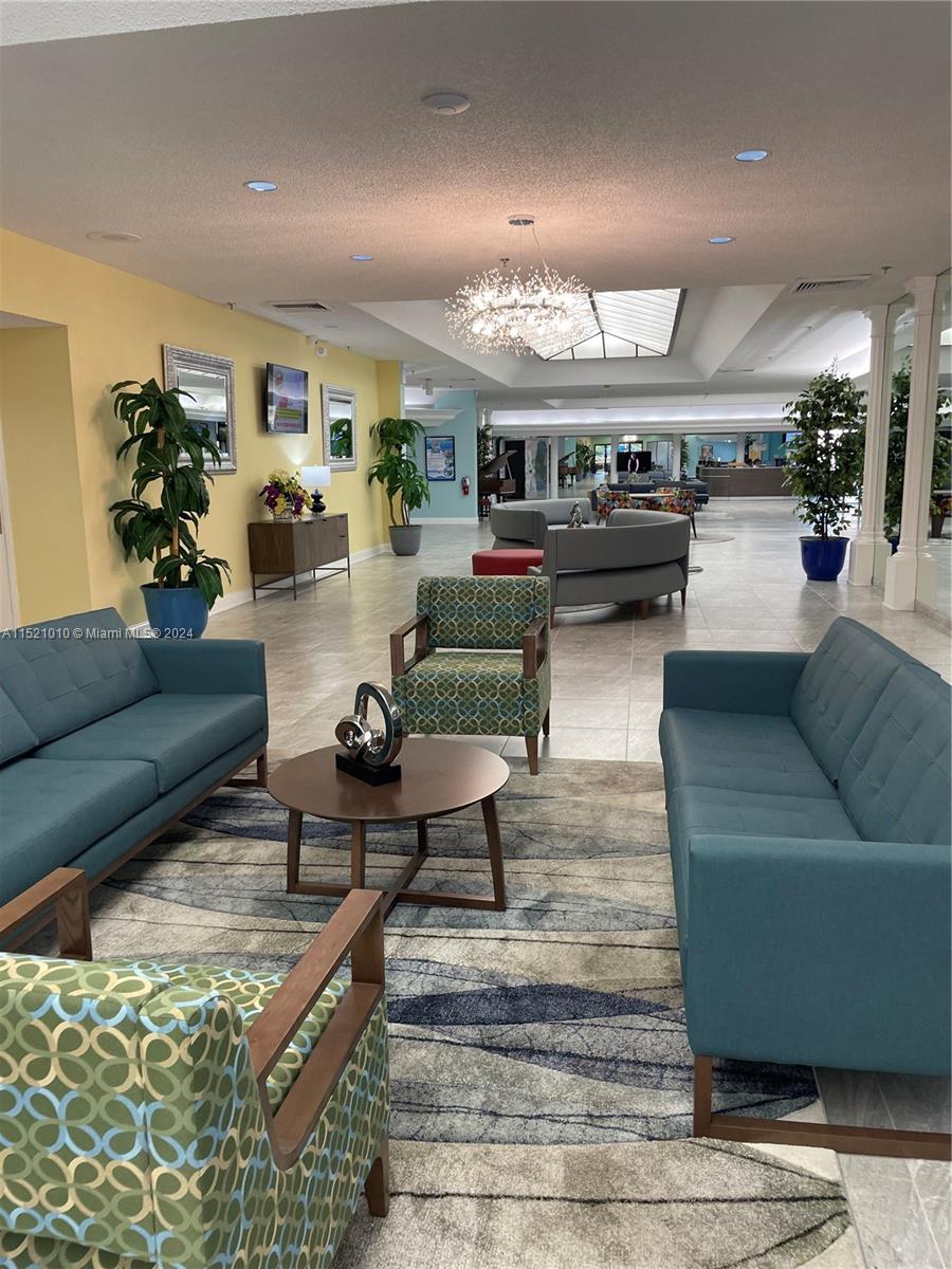 Lobby of community center