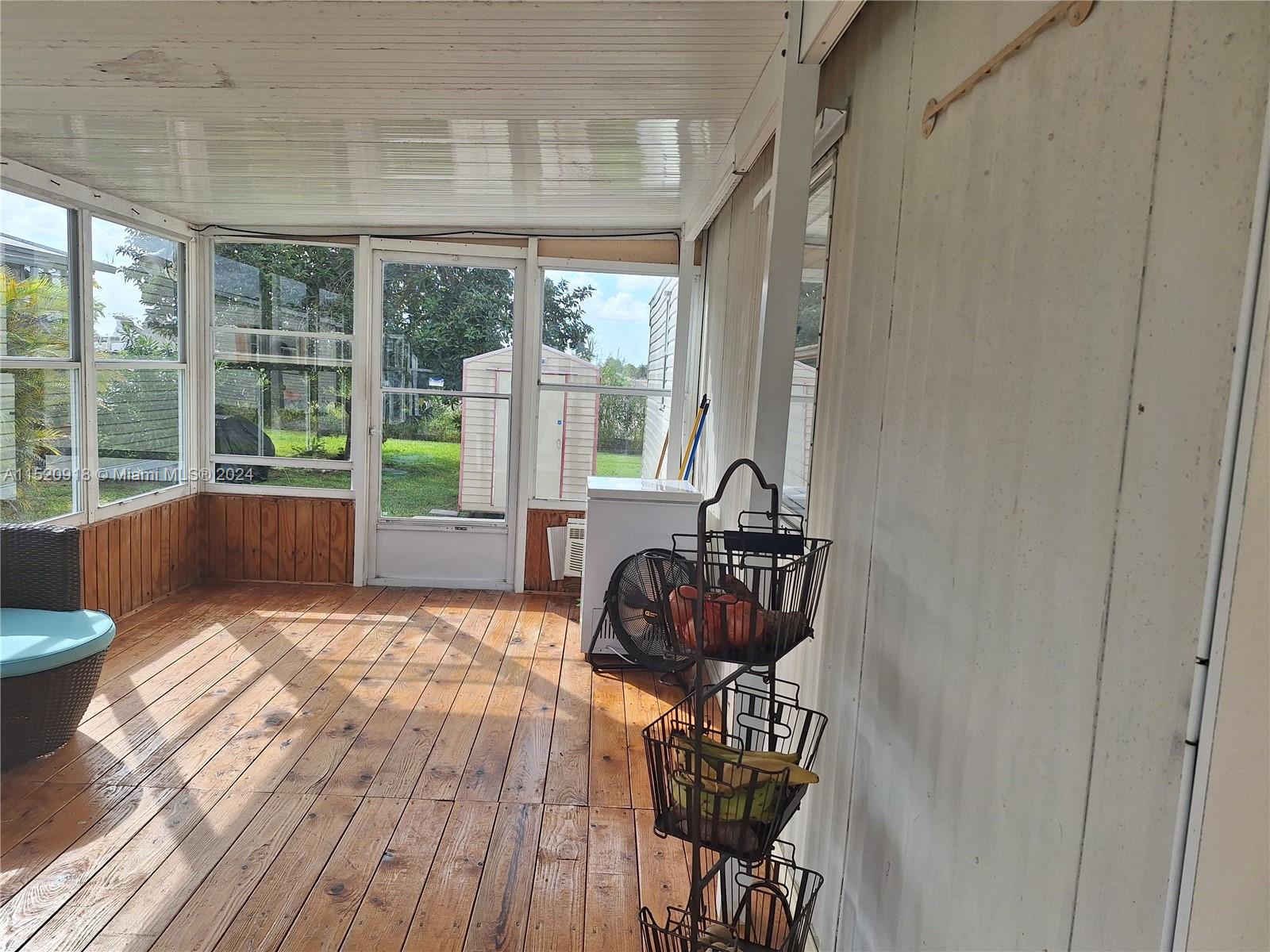 Large Enclosed Porch