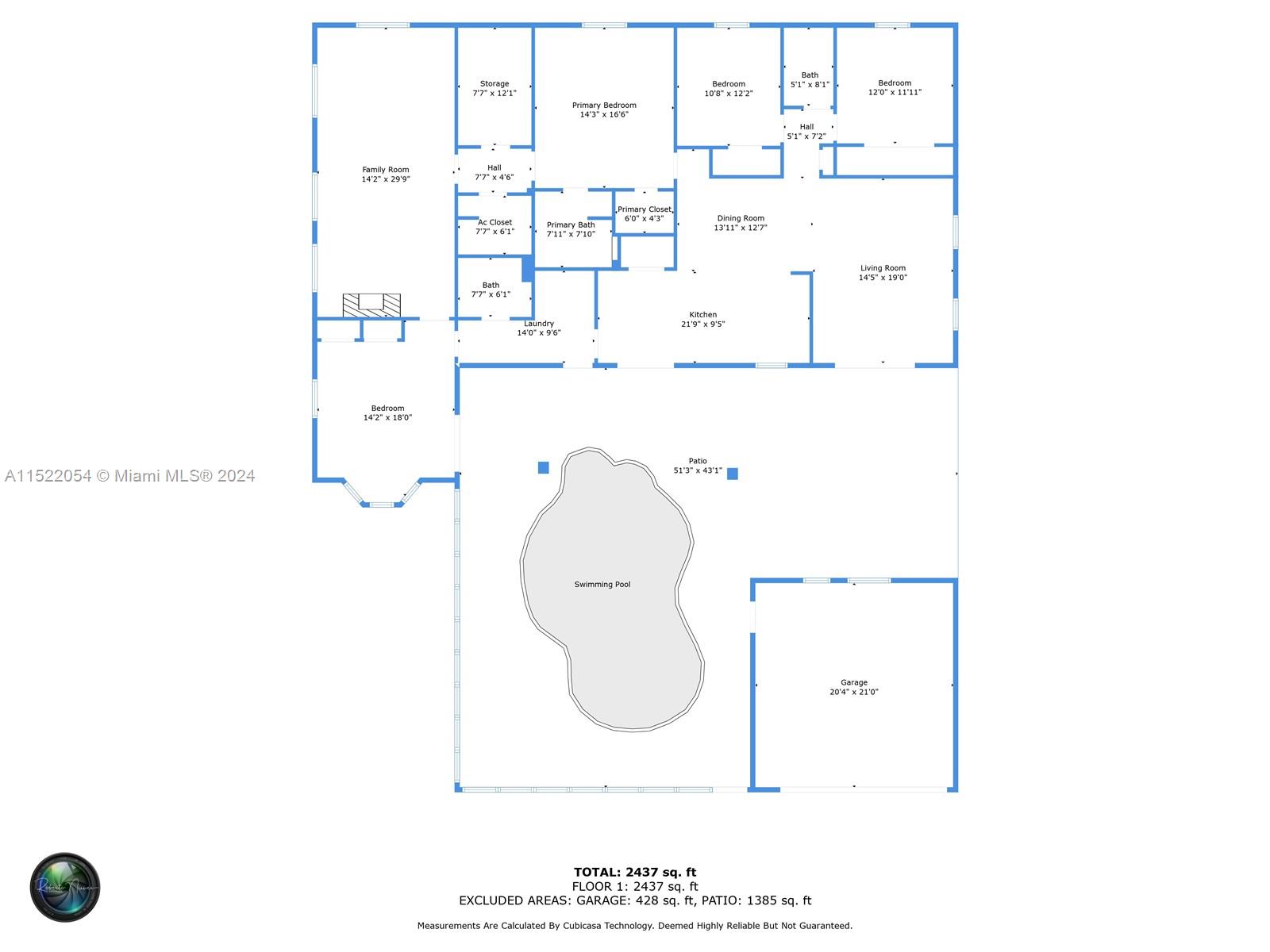 7445 164th St, Palmetto Bay, FL, 33157 United States, 4 Bedrooms Bedrooms, ,3 BathroomsBathrooms,Residential,For Sale,164th St,A11522054