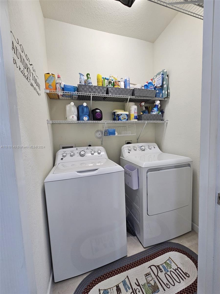 Upstairs Laundry Room