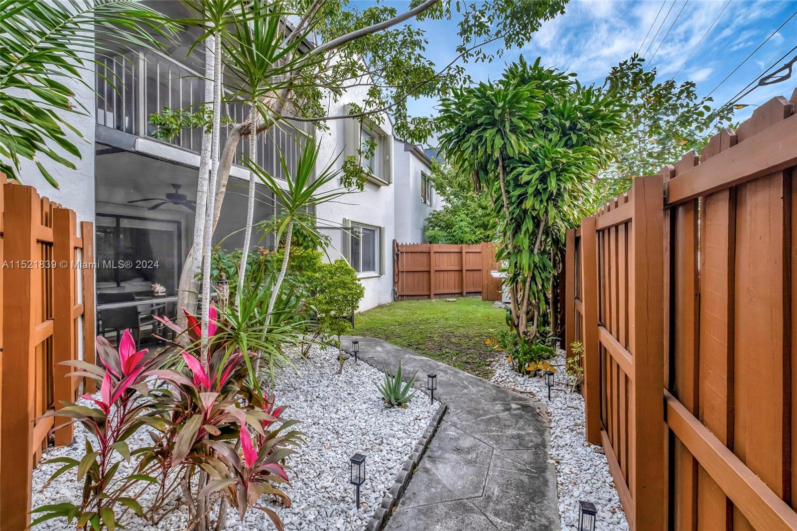 Discover your dream townhouse nestled in the heart of Coconut Grove, exuding a warm and inviting atmosphere. This 2-bed, 1.5-bath residence spans 1,033 sqft and is bathed in natural light, creating a vibrant indoor and outdoor space. The outdoor bbq and front yard with screened patio are perfect for entertaining guests. Enjoy the comfort of an open space living / dining kitchen with brand-new A/C system, along with the convenience of secured parking and additional guest spaces within the gated community. Immerse yourself in one of Miami's most coveted neighborhoods. Indulge in boutique shopping, fabulous restaurants, marina, and take leisurely strolls in nearby dog parks.