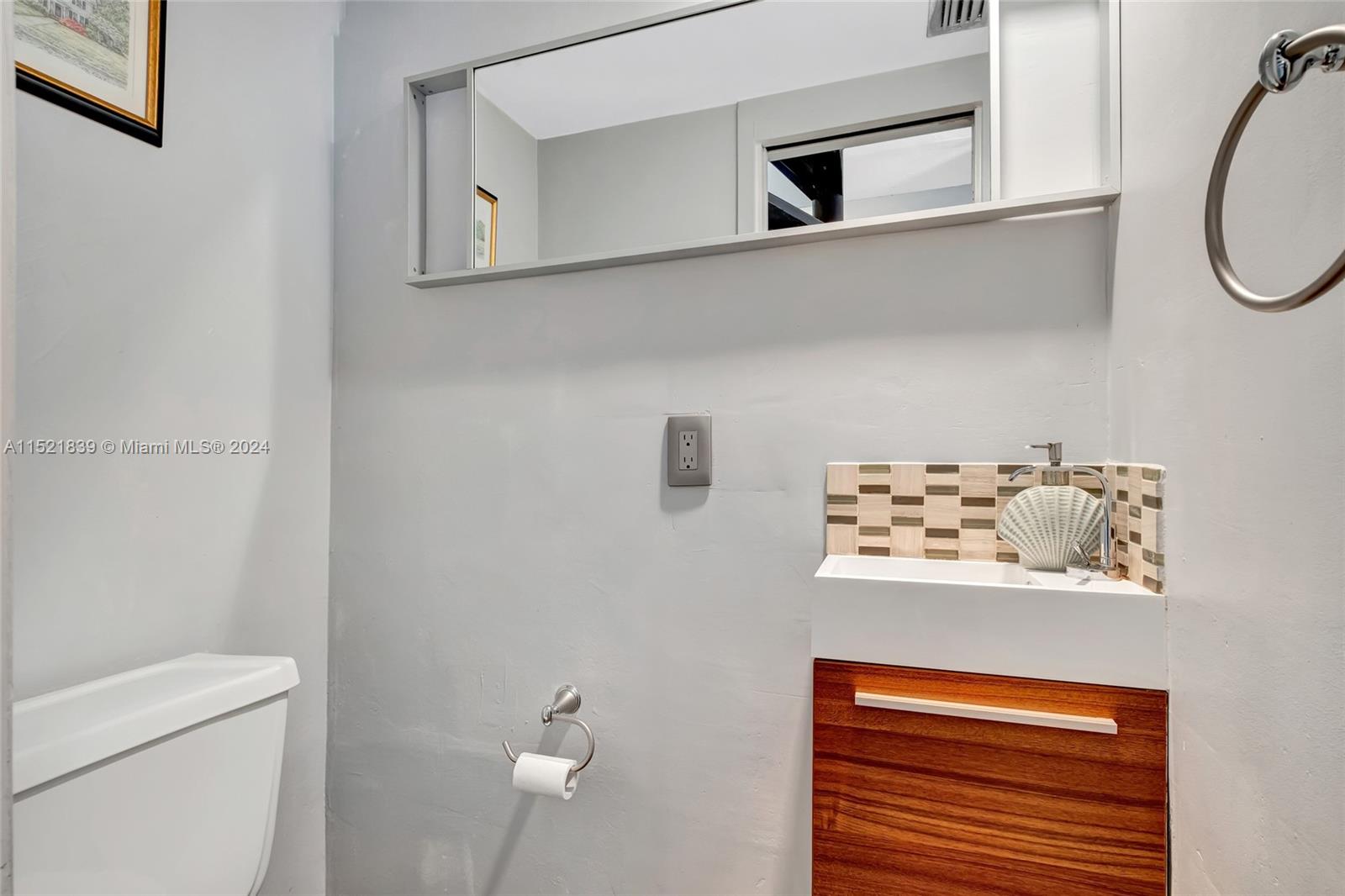 Guest bathroom downstairs