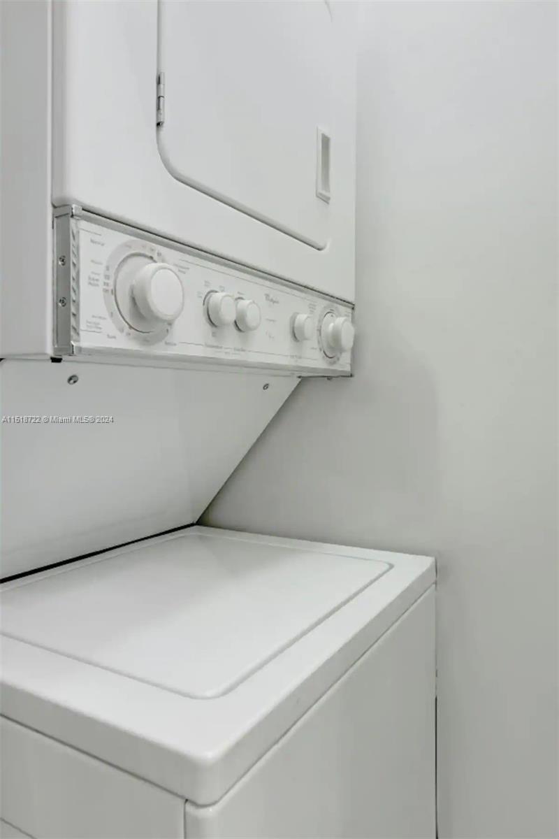 Laundry in unit