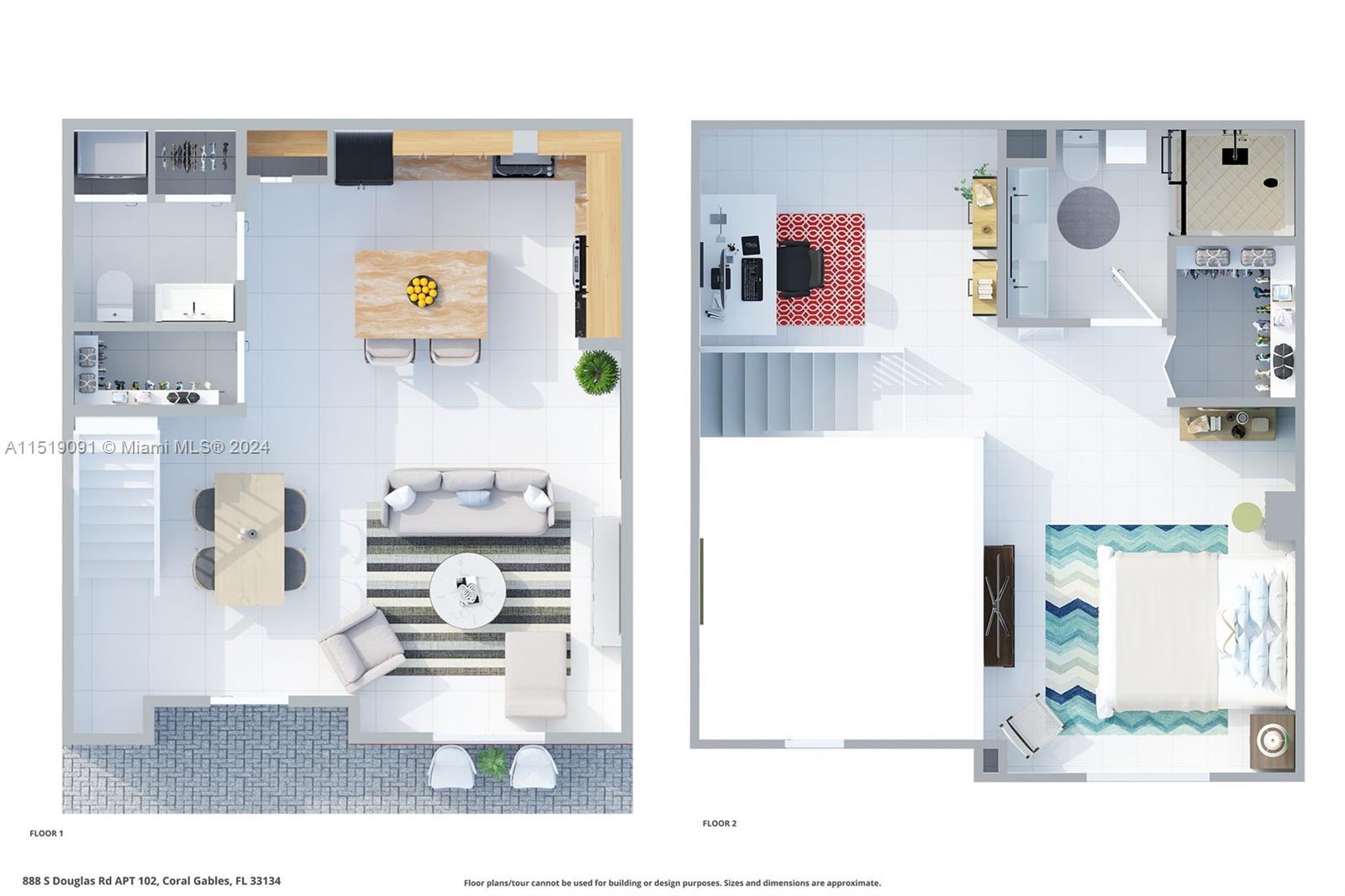 888 S Douglas Rd 102, Coral Gables, Florida 33134, 1 Bedroom Bedrooms, ,1 BathroomBathrooms,Residential,For Sale,888 S Douglas Rd 102,A11519091