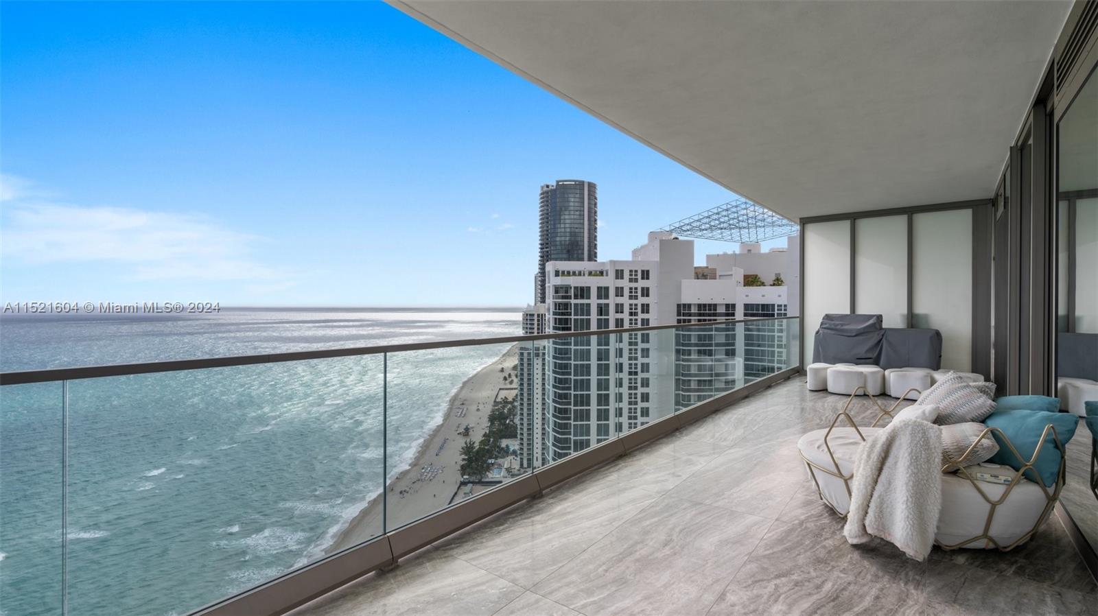 Living room & Master bedroom balcony