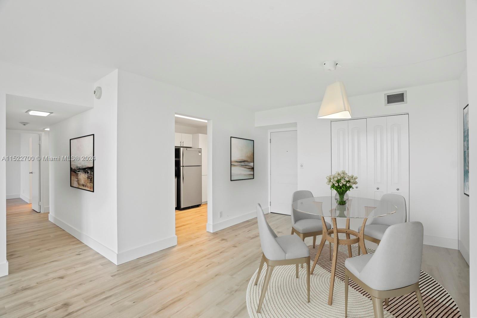 Staged Dining Room