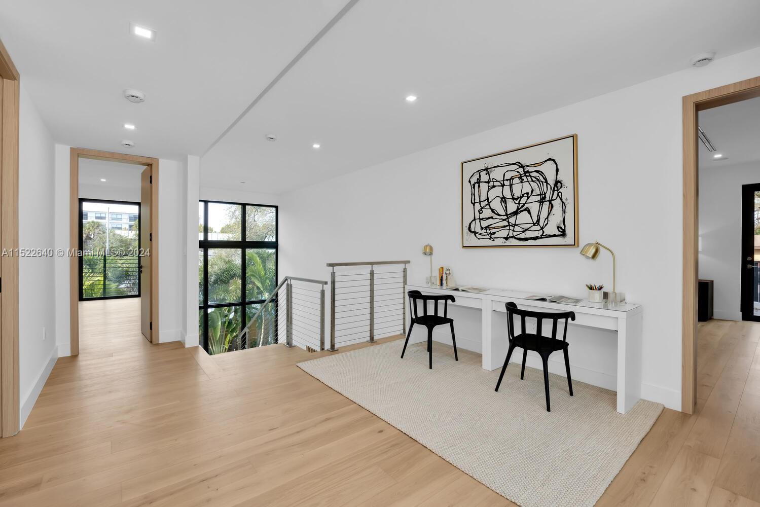 Upstairs sitting area