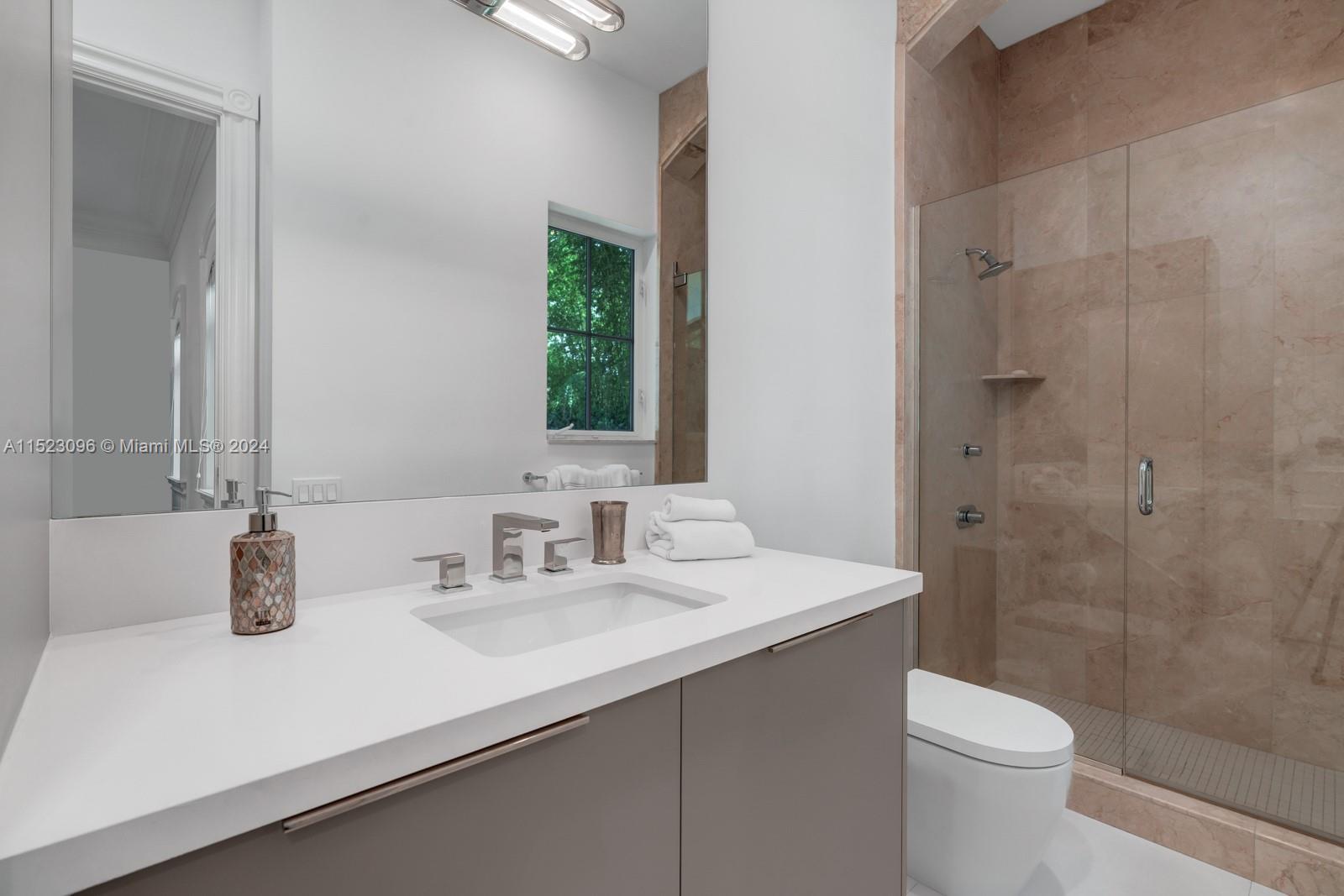 Ensuite Bathroom off of gym/bedroom 2