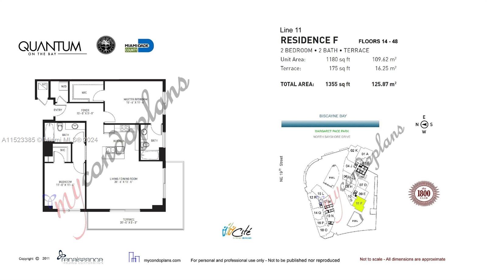 1900 Bayshore Dr, Miami, FL, 33132 United States, 2 Bedrooms Bedrooms, ,2 BathroomsBathrooms,Residential,For Sale,Bayshore Dr,A11523385