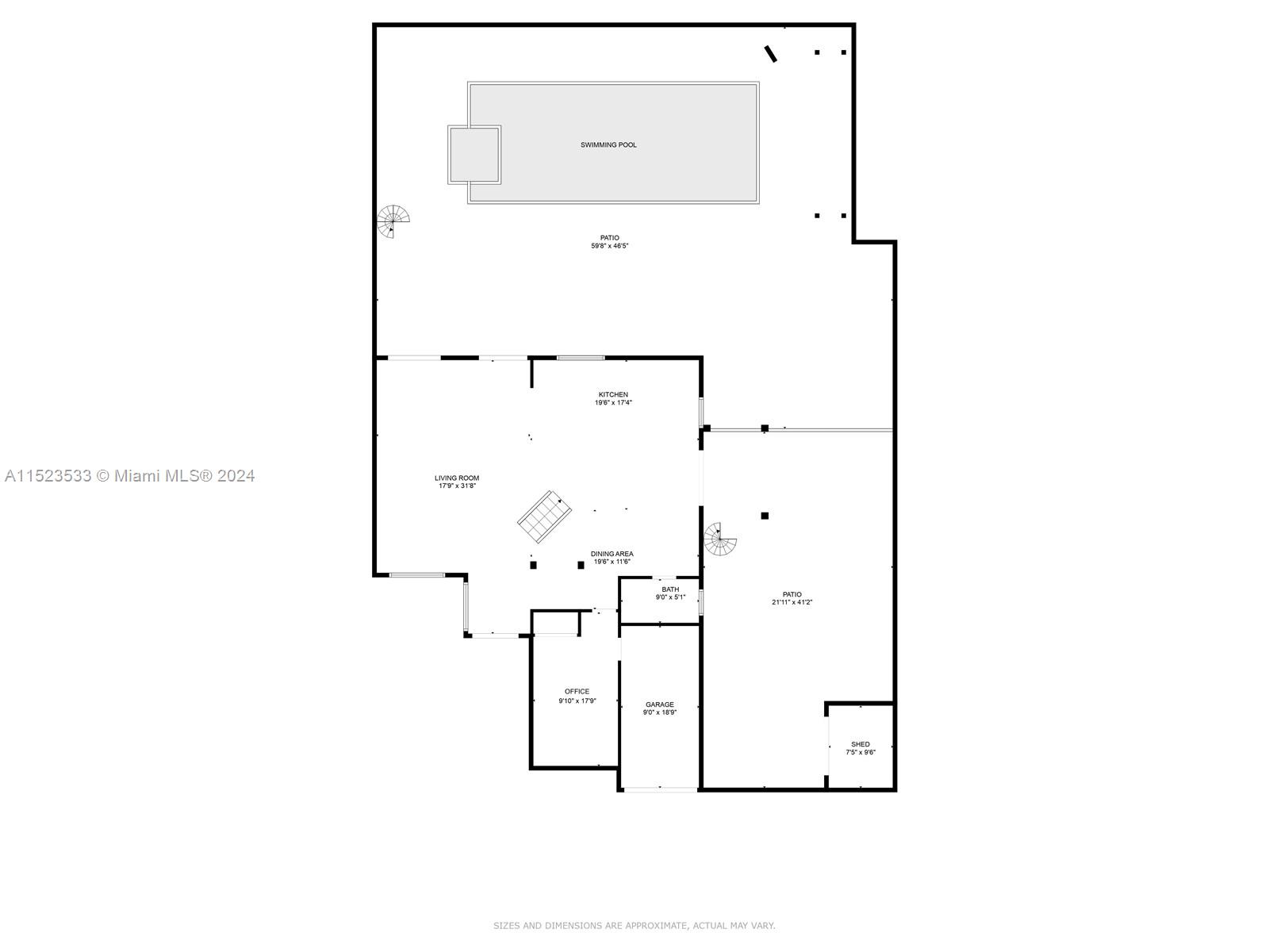 1420 SW 88th Ave, Pembroke Pines, Florida 33025, 4 Bedrooms Bedrooms, ,2 BathroomsBathrooms,Residential,For Sale,1420 SW 88th Ave,A11523533