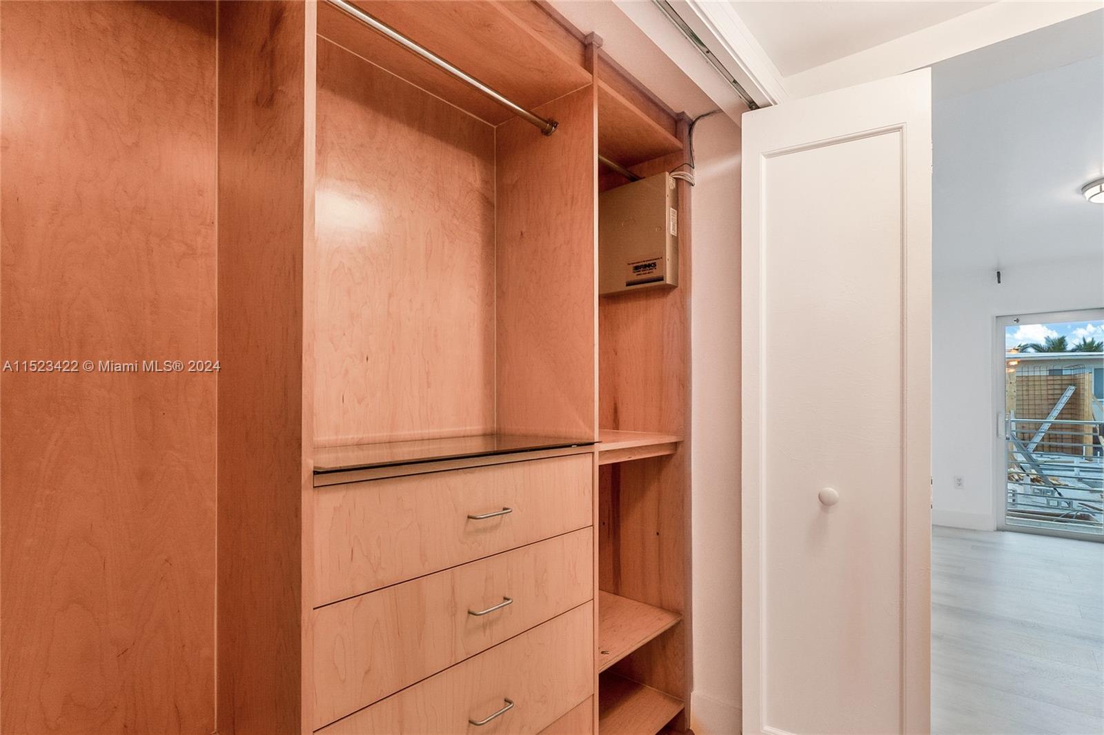 second bedroom closet