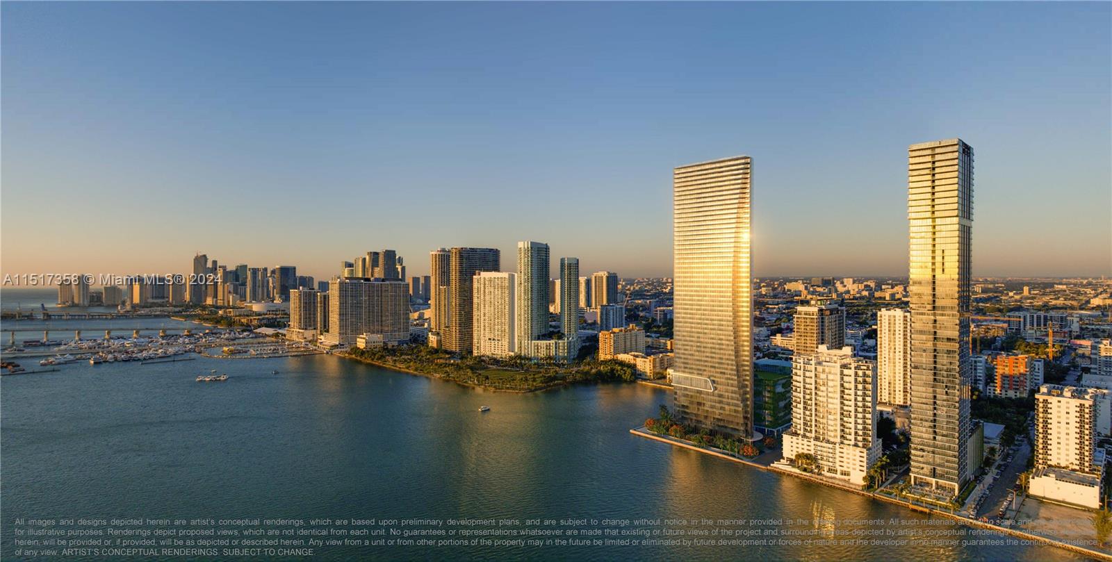 2121 N Bayshore Drive 4602, Miami, Florida 33137, 2 Bedrooms Bedrooms, 1 Room Rooms,3 BathroomsBathrooms,Residential,For Sale,2121 N Bayshore Drive 4602,A11517358