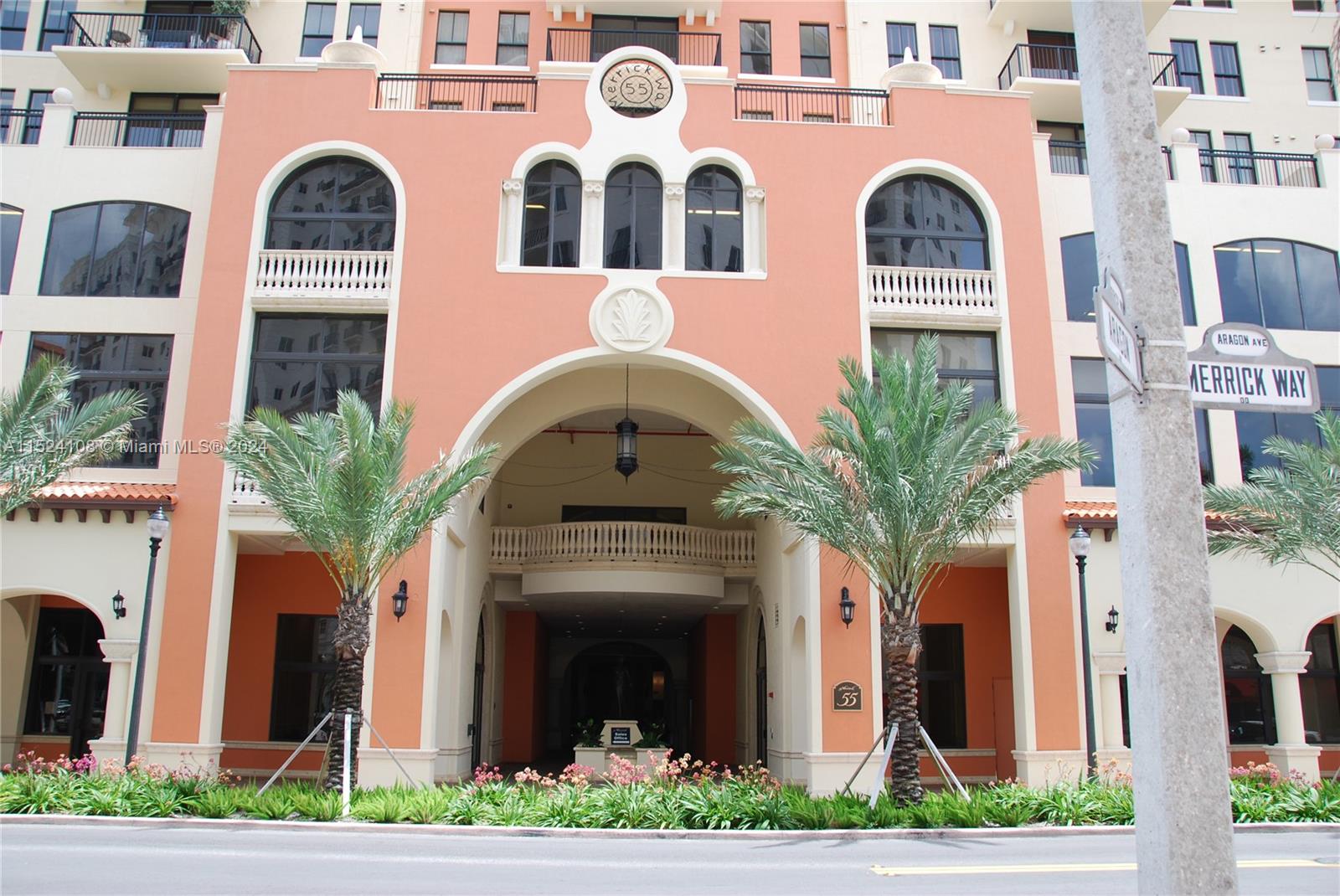 Fully Furnished "Corporate Rental" available at popular 55 Merrick in Downtown Coral Gables. This unit is a 2 bedroom, plus Den. The den is a perfect remote office setup. This is one of the best units in the building. Freshly painted and ready for occupancy. Tenants must provide additional deposit to the HOA at time of move-in. Very easy to show. 55 Merrick is located just steps away from all of the restaurants and shopping of Miracle Mile and Giralda.