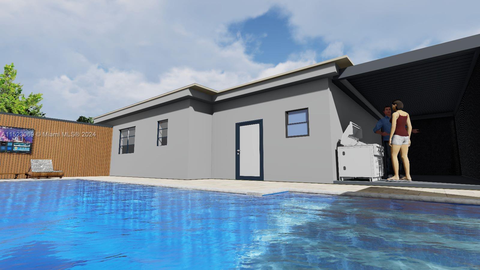 Potential pool render