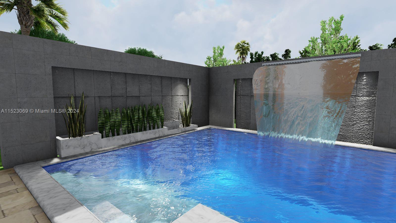 Potential pool render