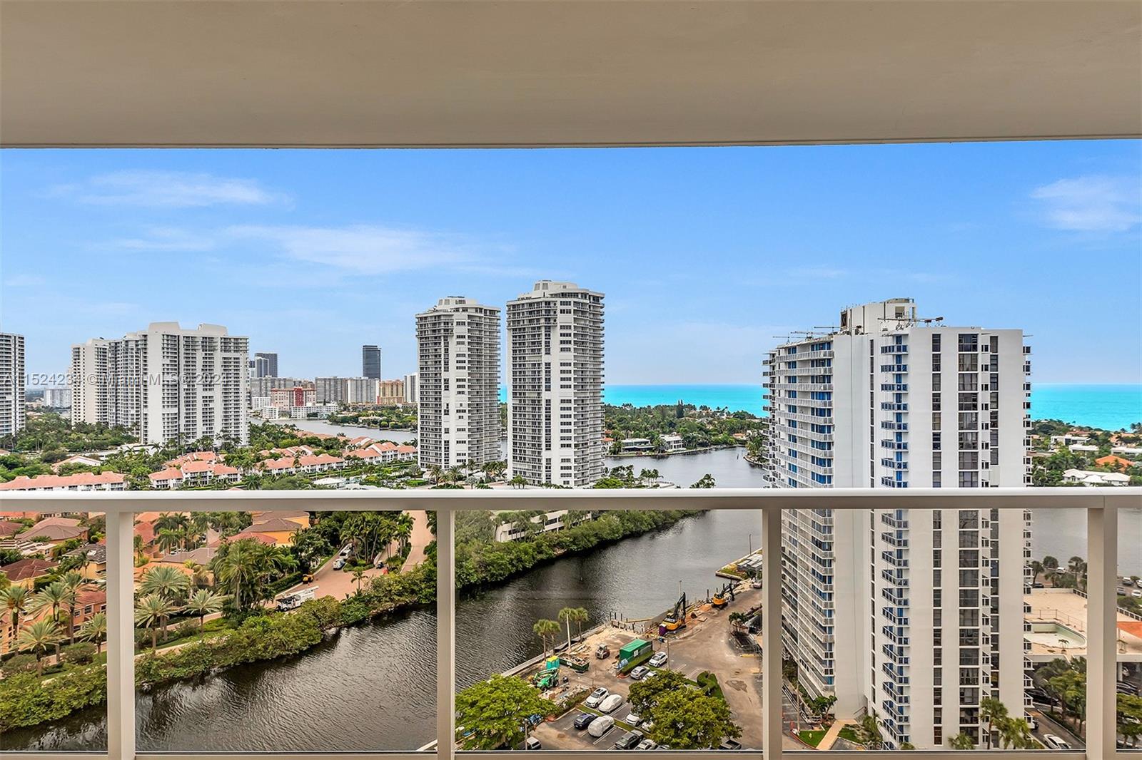 Enjoy the Atlantic Ocean Breeze from this large balcony.
