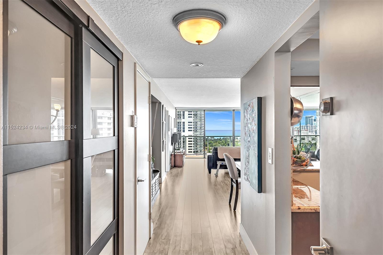 Beautiful views of the ocean from the moment you walk in.