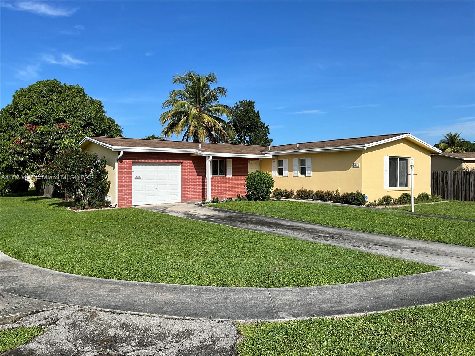 6701 SW 9th Pl, North Lauderdale, Florida 33068, 3 Bedrooms Bedrooms, ,2 BathroomsBathrooms,Residential,For Sale,6701 SW 9th Pl,A11524408