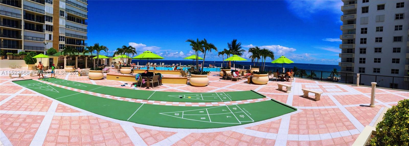 Shuffleboard Area