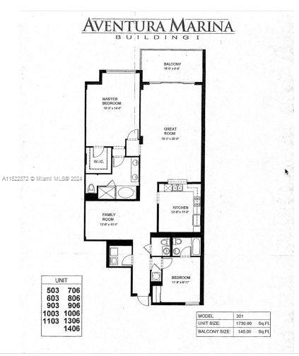 3340 NE 190th St 503, Aventura, Florida 33180, 2 Bedrooms Bedrooms, ,2 BathroomsBathrooms,Residential,For Sale,3340 NE 190th St 503,A11522372