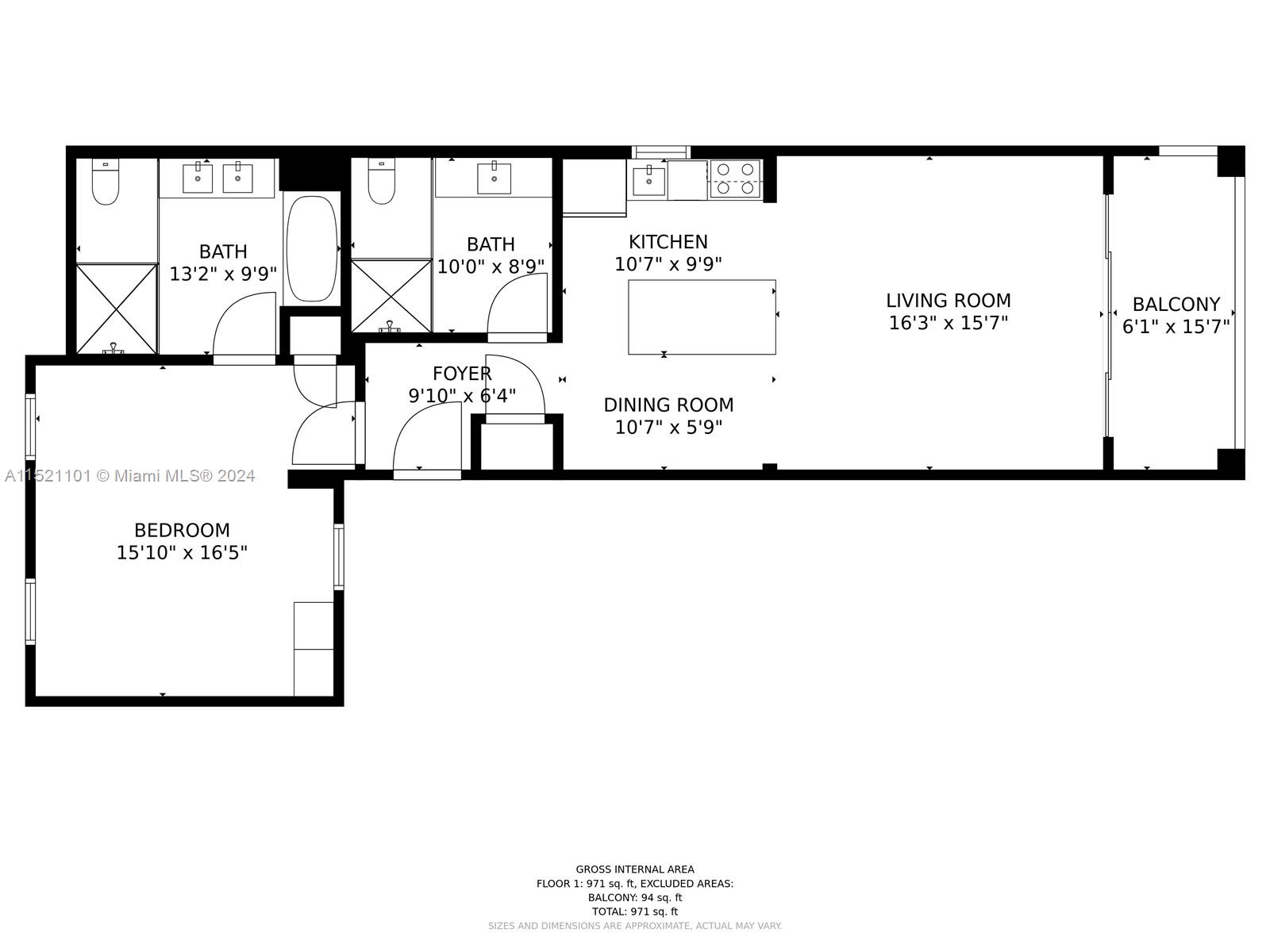 5300 87th Ave, Doral, FL, 33178 United States, 1 Bedroom Bedrooms, ,2 BathroomsBathrooms,Residential,For Sale,87th Ave,A11521101