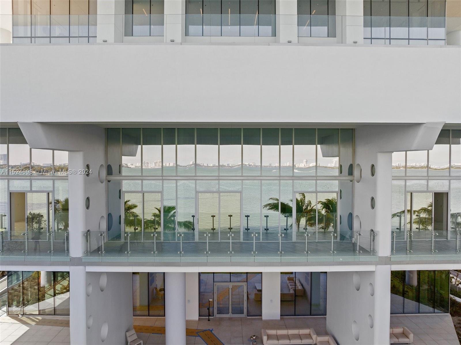 View of unit balcony from exterior