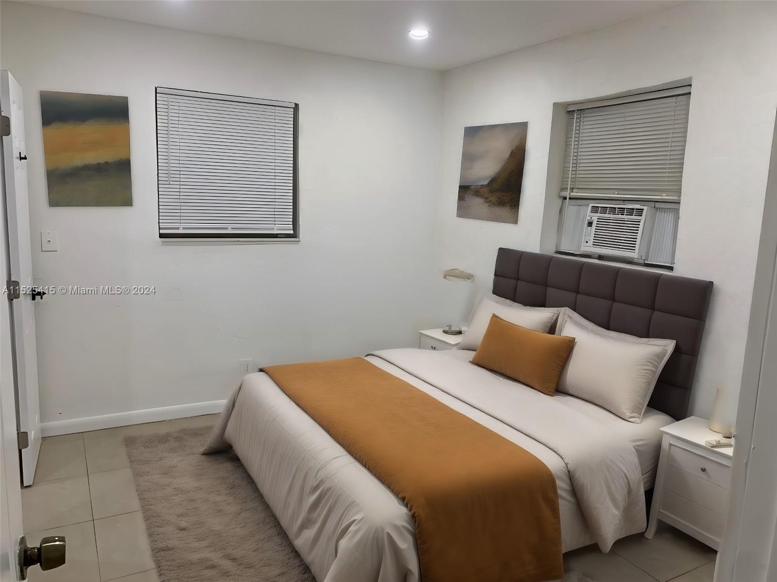 The unit is UNFURNISHED- This photo is VIRTUAL STAGED FOR VISUALIZATION