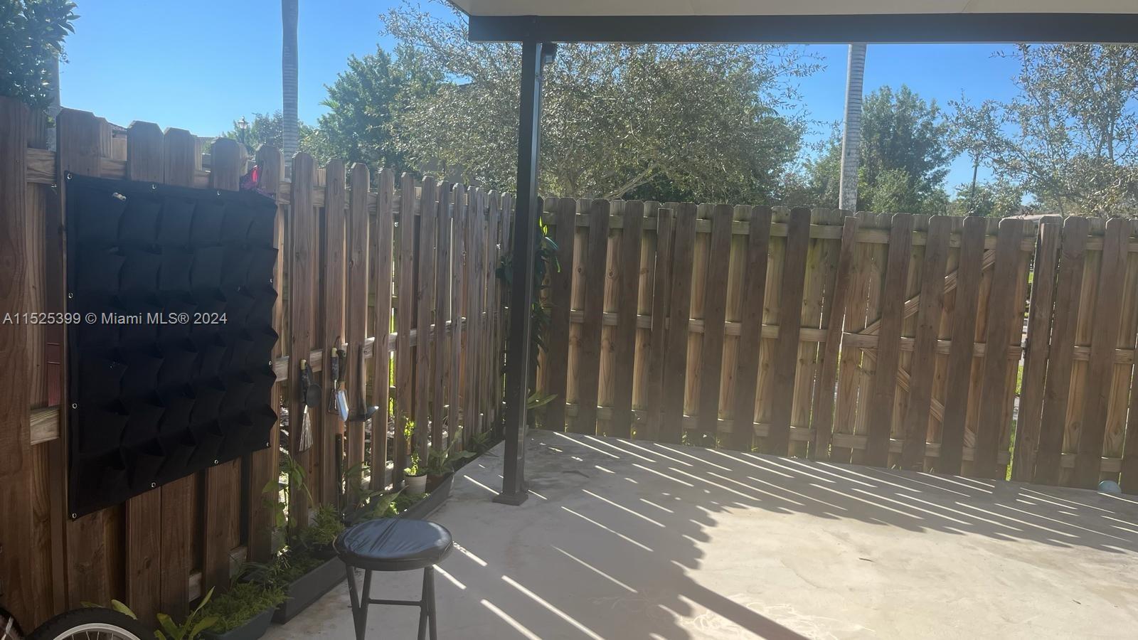 Concrete and Locked Storage