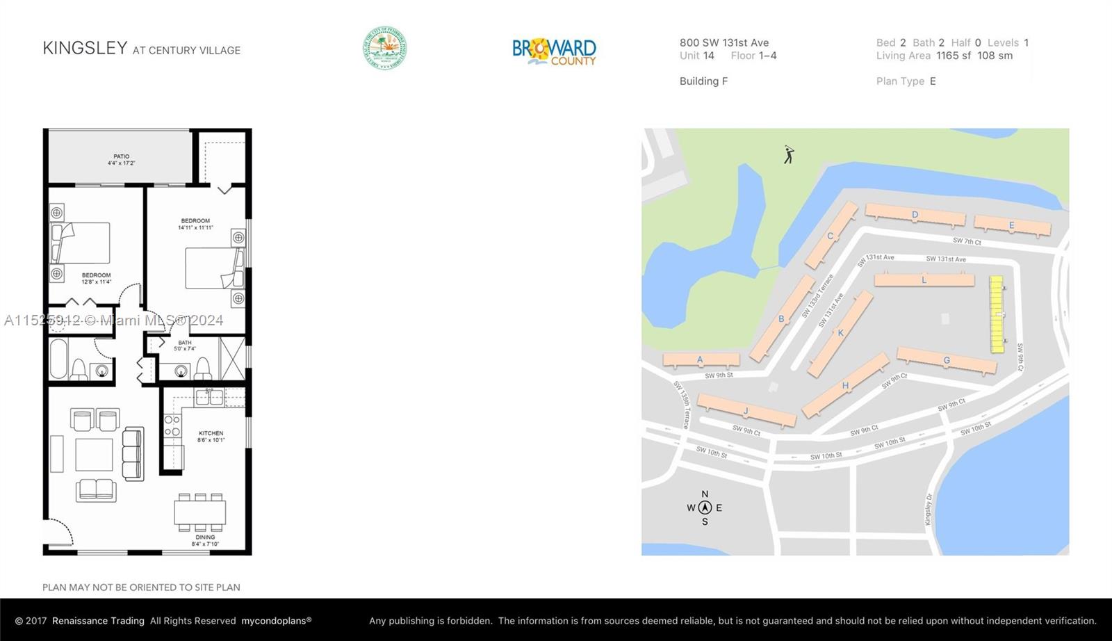 800 131st Ave, Pembroke Pines, FL, 33027 United States, 2 Bedrooms Bedrooms, ,2 BathroomsBathrooms,Residential,For Sale,131st Ave,A11525912