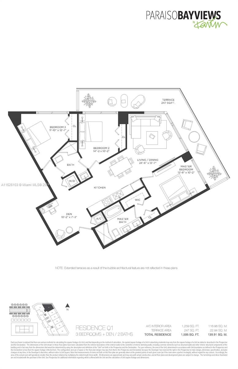 501 NE 31st St 2101, Miami, Florida 33137, 3 Bedrooms Bedrooms, ,2 BathroomsBathrooms,Residential,For Sale,501 NE 31st St 2101,A11526103